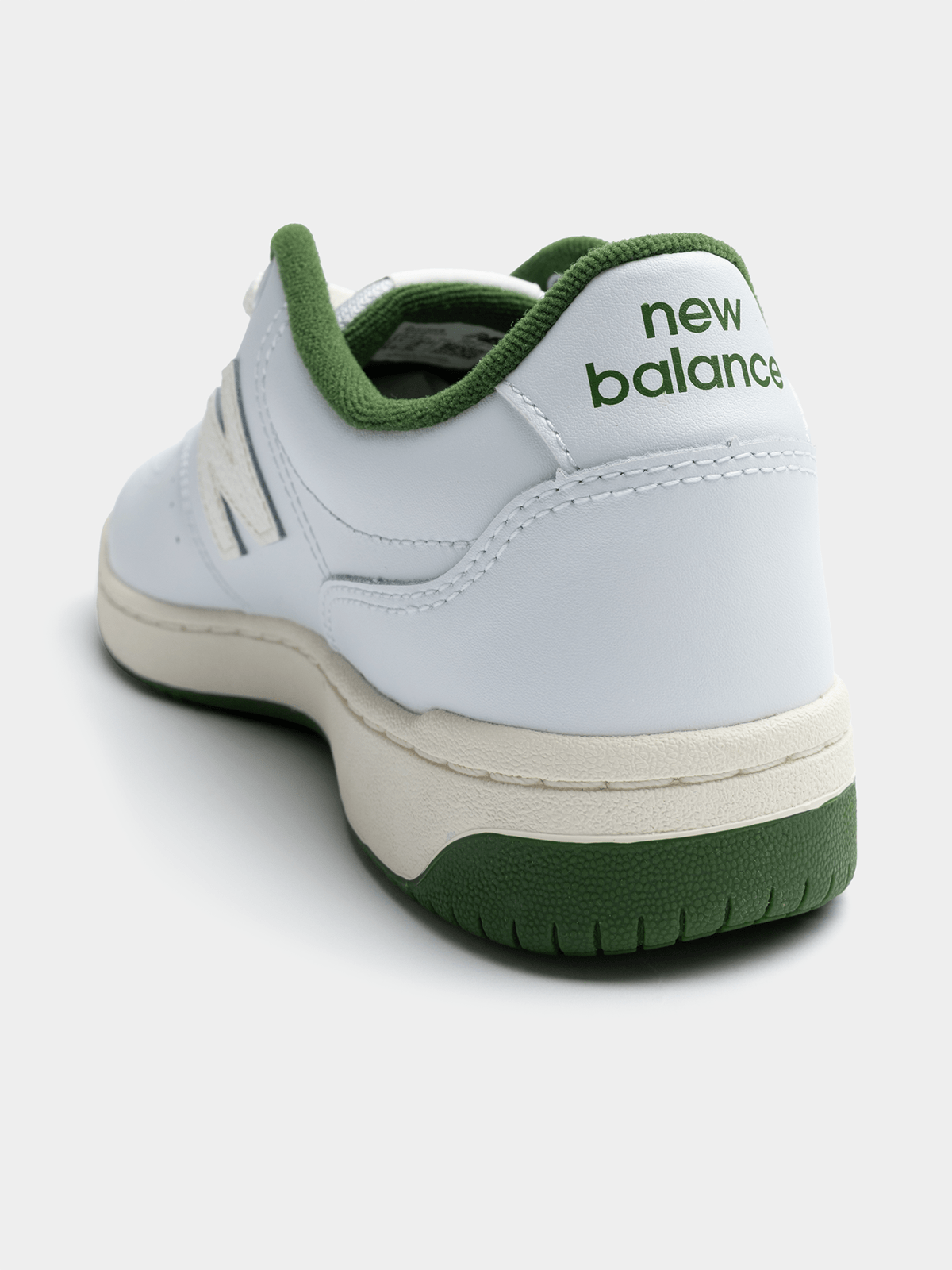 New Balance BB80 White/Green Sneaker