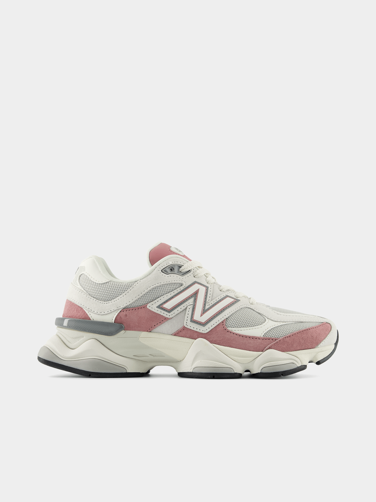 New Balance Women's 9060 White/Red Sneaker