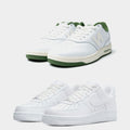 Nike AF1 + New Balance BB80 White/Green Sneaker