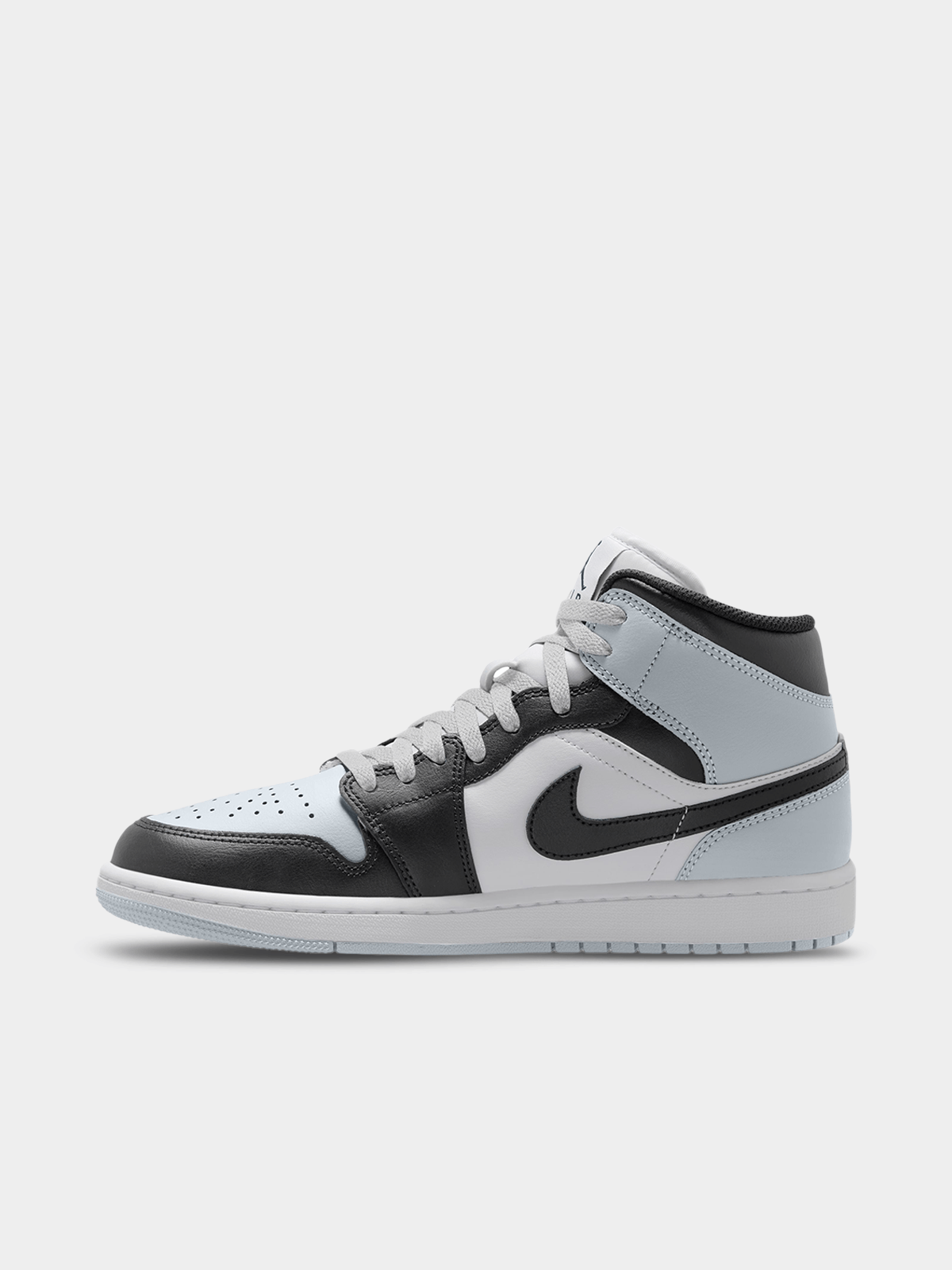 Jordan 1 Mid Black/Blue Sneaker