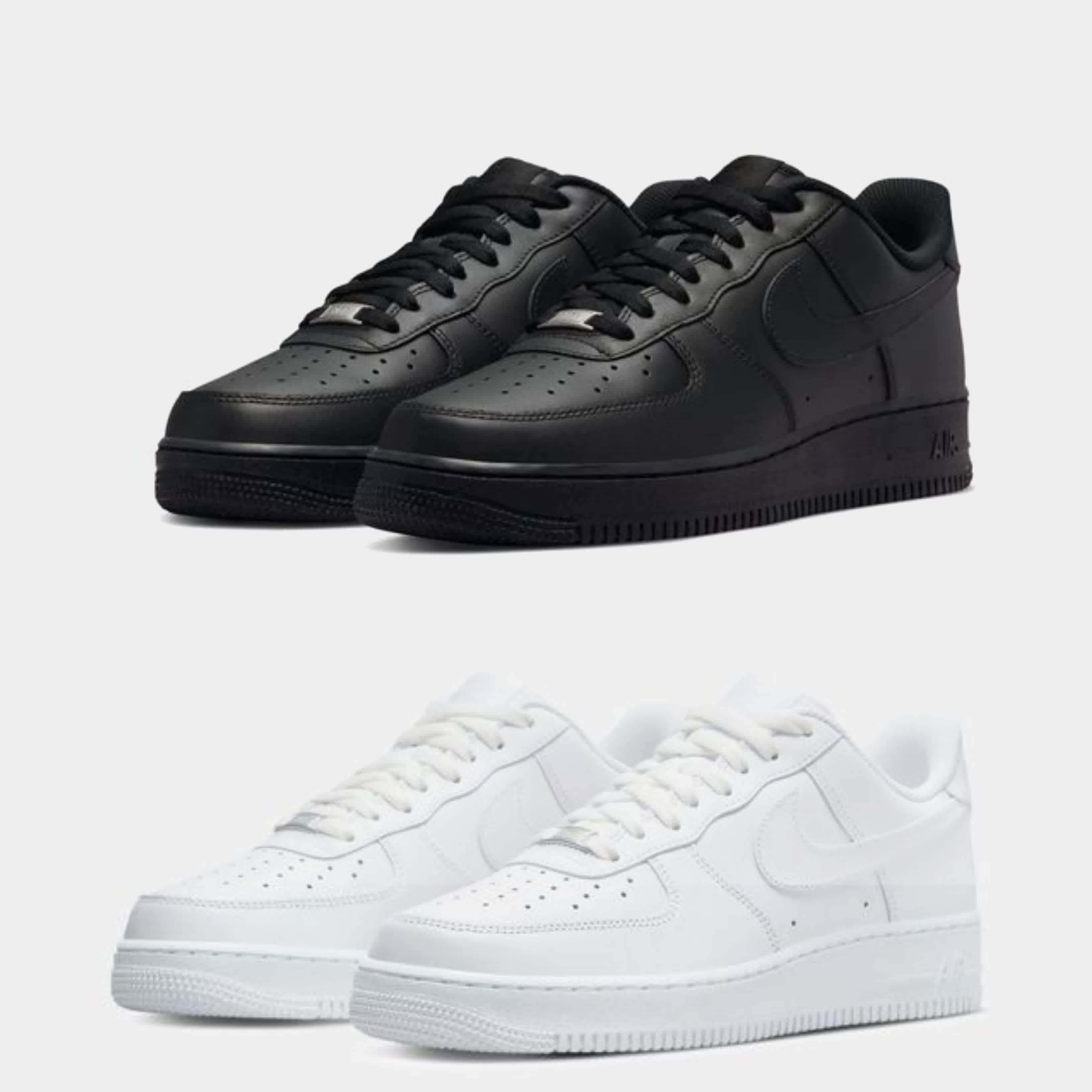 2x Nike AF1 Combo - Black & White