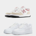 Nike AF1 + New Balance 480 Mauve/White Sneaker