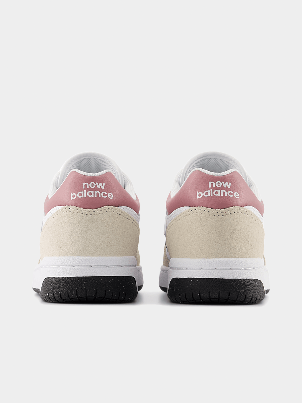 New Balance Junior 480 Mauve/White Sneaker