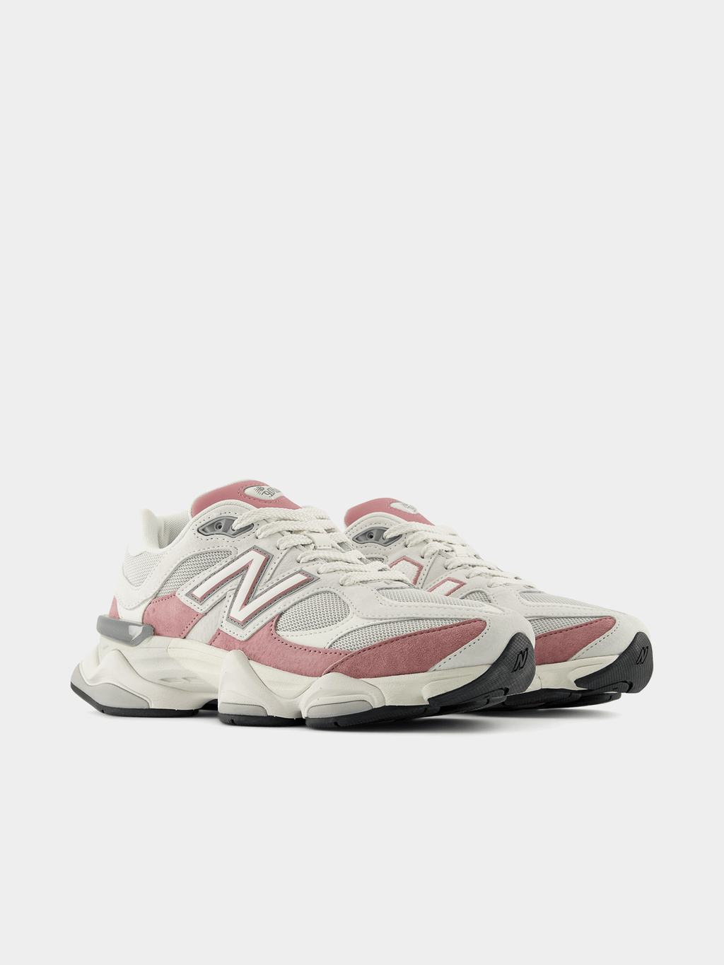 New Balance Women's 9060 White/Red Sneaker