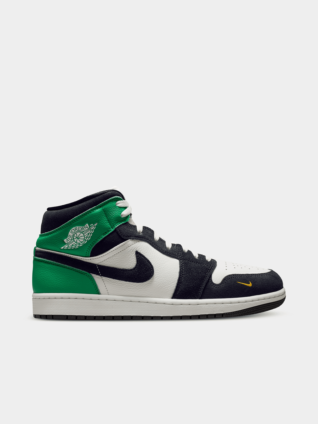 Jordan 1 Mid Green/Black Sneaker