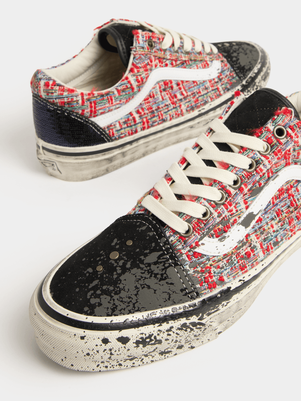Vans Old Skool Black/Red Sneaker