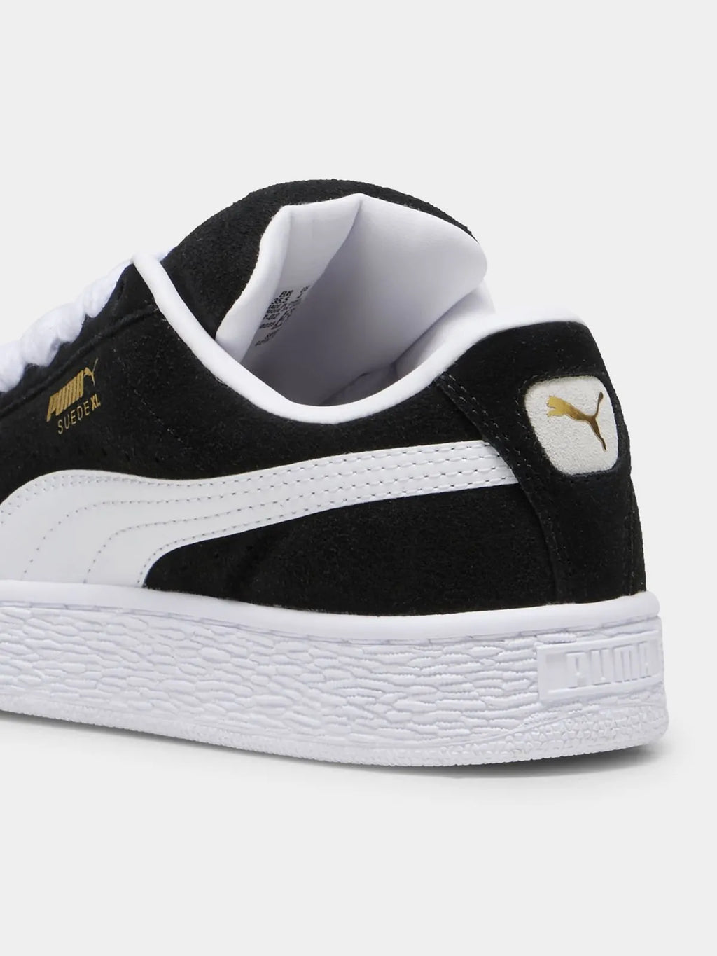 Puma Junior Suede XL Black/White Sneaker