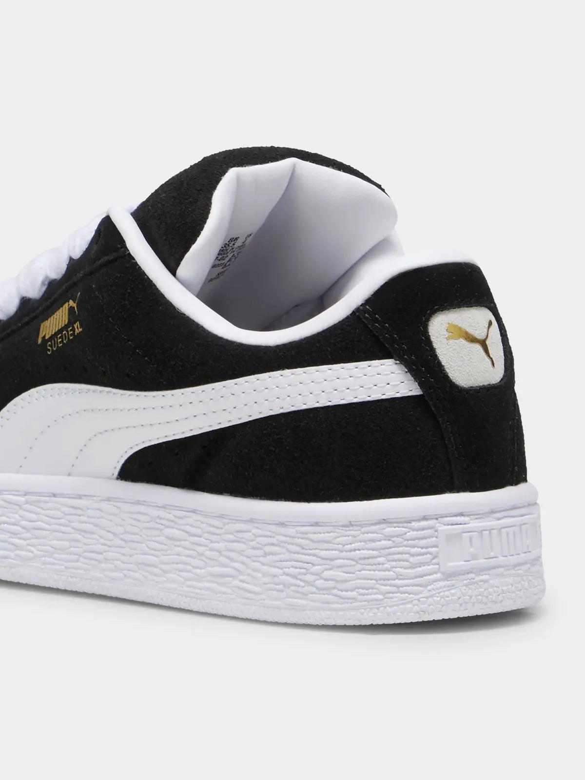 Puma Junior Suede XL Black/White Sneaker