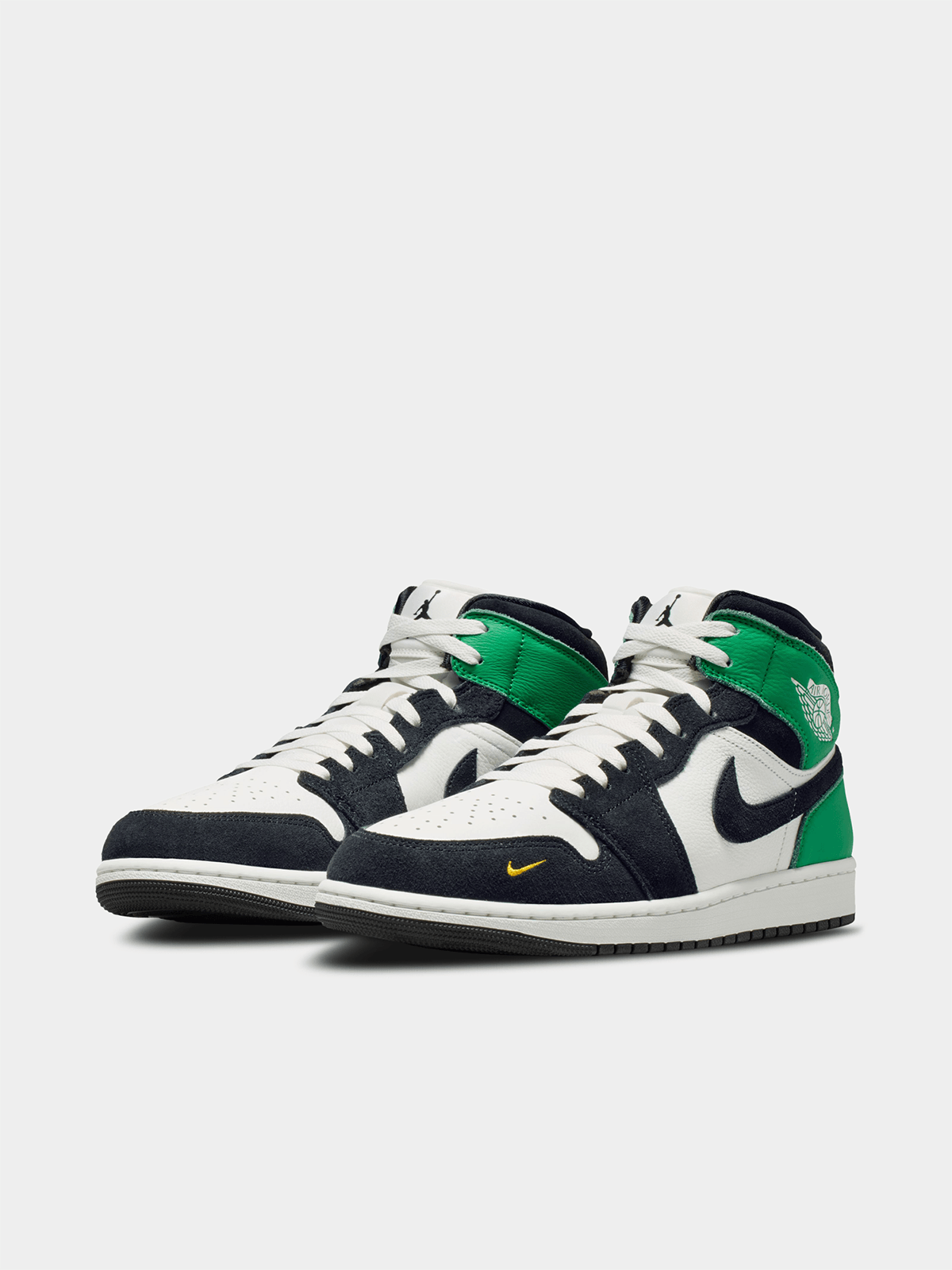 Jordan 1 Mid Green/Black Sneaker