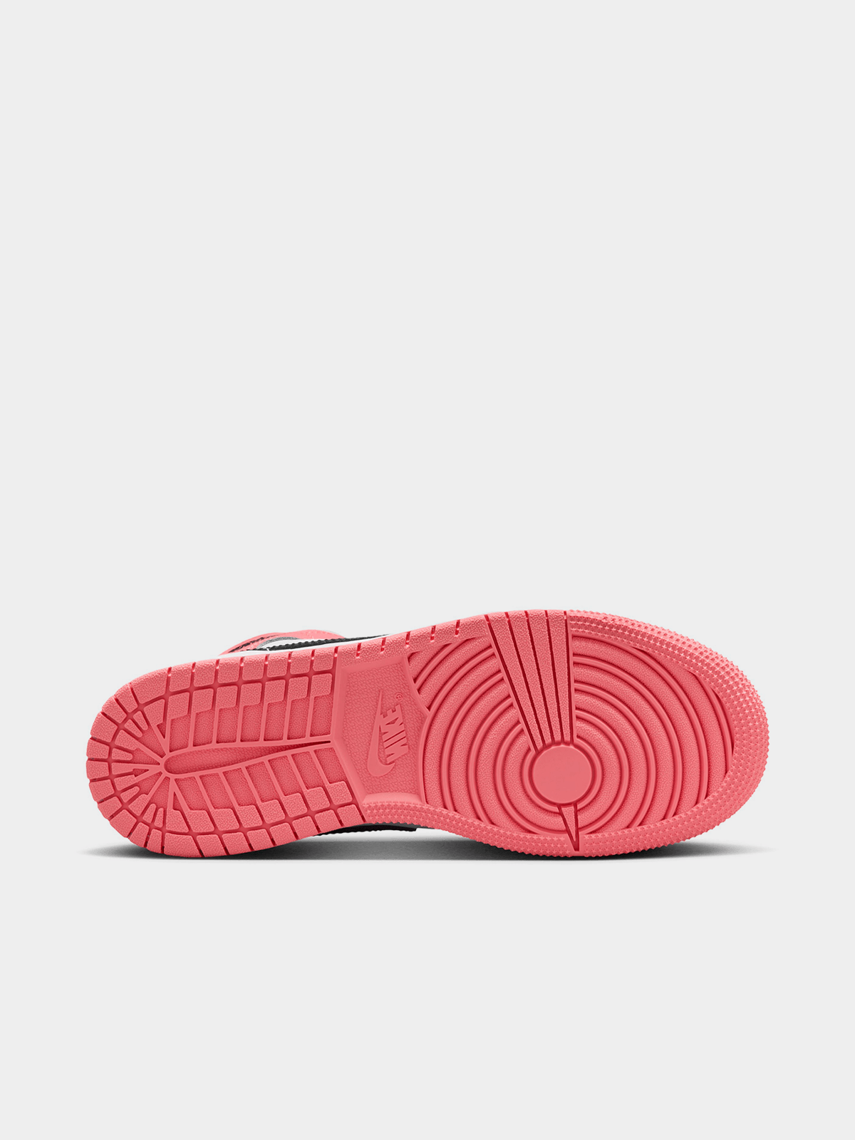 Jordan Junior 1 Mid Pink Gaze/Black Sneaker
